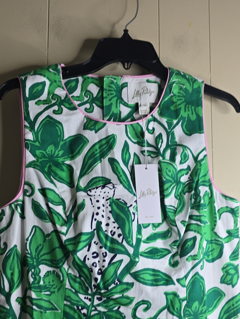 Lilly Pultizer Mila Stretch Shift Dress Size 10 - Picture 7 of 10